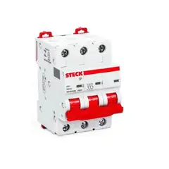 STECK - INTERRUPTOR TERMOMAGNETICO 3P 10A 10KA 415V