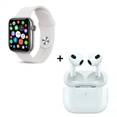 SASARU - Smartwatch i9 Pro Max S Blanco Audífonos Pro 6s Blanco