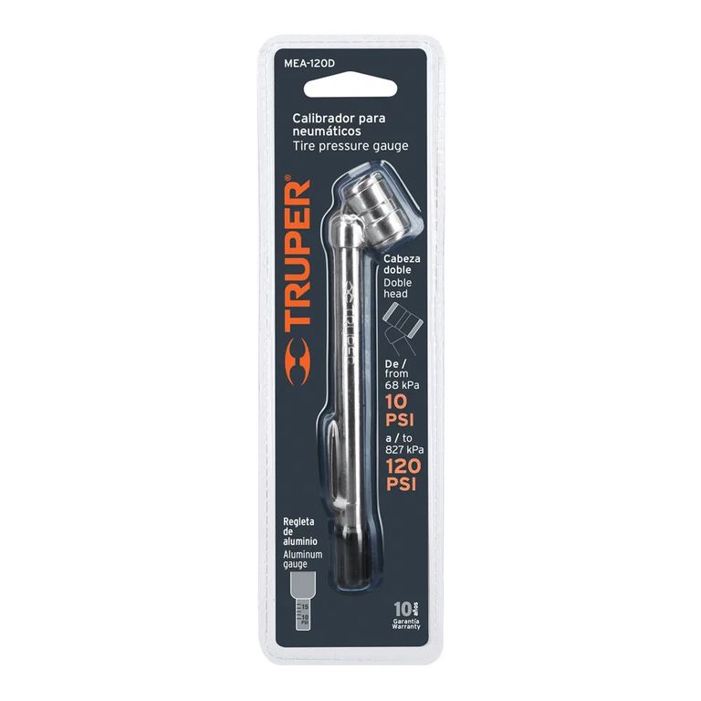 Medidor de Aire 120 Libras Truper