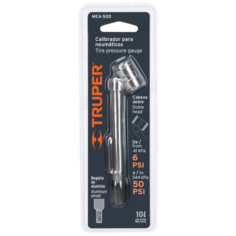 Medidor de Aire 50 Libras Truper