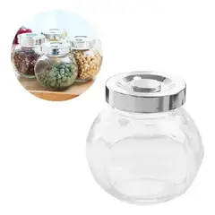 GENERICO - FRASCOS DE VIDRIO CON TAPA 180 ML X 3 PIEZAS