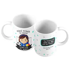 GENERICO - Taza Mug 11oz La Mejor Futbolista del Mundo