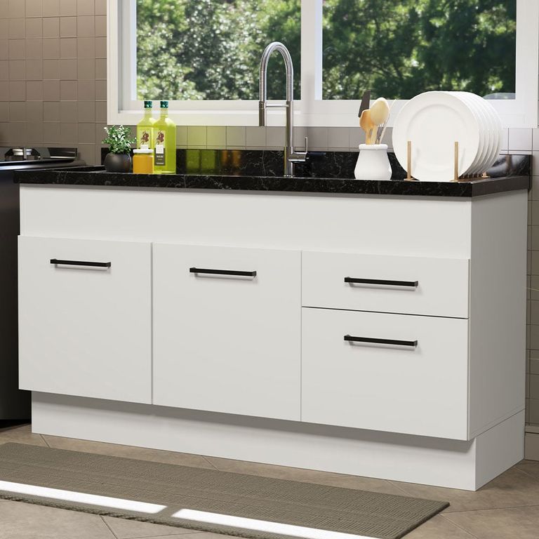Mueble de Cocina Agata 150 cm - Mostrador para Lavadero