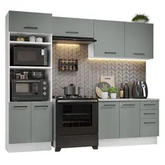 MADESA - Mueble de Cocina Integral Agata 270 cm - Con Encimera 07