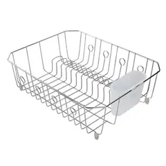 RUBBERMAID - Estante para platos con soporte para utensilios 2026573