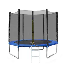 EVERBEST - Cama Elastica Trampolín con Escalera de 244CM - EVERBEST