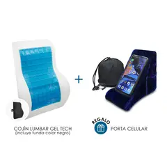 TERAFLEX - COJIN LUMBAR CON GEL FRIO REGALO PORTACELULAR  45x40x11CM
