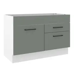 MADESA - Mueble de Cocina Agata 120 cm - Mostrador para Lavadero