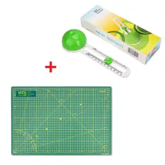 GENERICO - Cortador De Circulos De Papel con Base De Corte A3