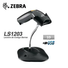 ZEBRA - LS1203 Lectora de Códigos de Barras 1D Cableado