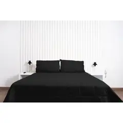 COBITEX HOME - Plumón negro hipoalergénico King cobitex 100 algodón