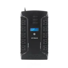 FORZA - UPS Interactiva 750VA/450W, 10 Tomas, Coax, USB HT-752LCD -