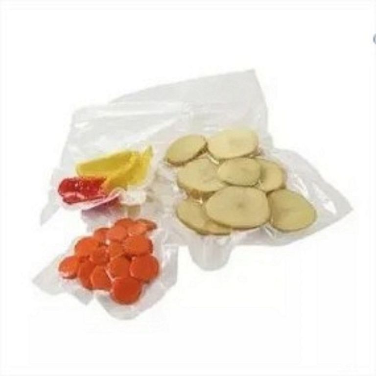 Bolsas Gofradas para Sellado Vacio Alimentos x100unds15X25cm
