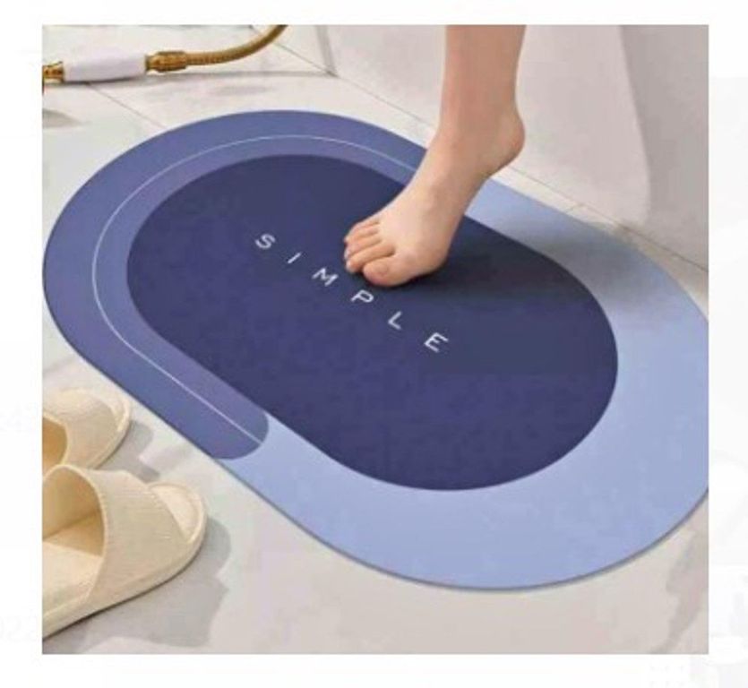 Alfombra de baño tapete absorbente para ducha anti deslizante