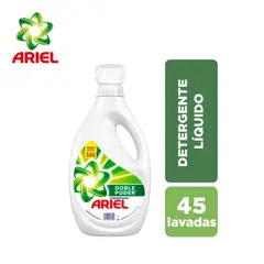 ARIEL - Detergente líquido concentrado 1.8 litros