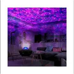 GENERICO - Proyector de Luces Galaxia y Estrellas Parlante Bluetooth