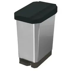 DISA SOLUCIONES ECOEFICIENTES - PAPELERA PEDAL 10 LITROS