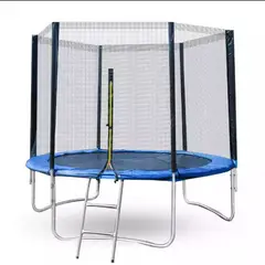 EVERBEST - Cama elástica 305cm trampolín con escalera -