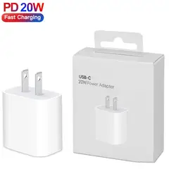 GENERICO - Cargador de 20W USB-C Para iPhone 13 / Mini / 13 Pro / Pro Max