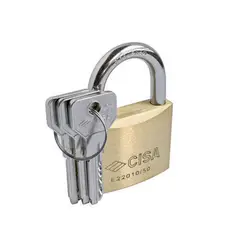 CISA - Candado Arco Latón de 50 mm M6