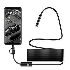 GENERICO - Camara Endoscopio Celular HD 2 Metros Android PC Sumergible Vehiculo