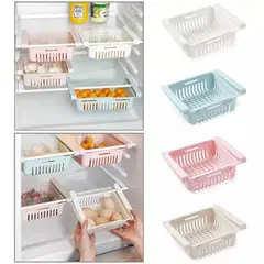 GENERICO - Canasta Organizadora Para Refrigeradora Pack x3