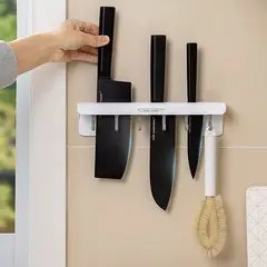 GENERICO - SOPORTE PARA UTENSILIOS DE COCINA - COLGADOR DE CUCHARONES Y CUCHILLOS