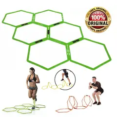 GENERICO - Escalera De Agilidad Hexagonal Pliométrica Crossfit Futbol