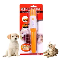 GENERICO - Lima de uñas para mascotas eléctrica PET PEDICURE
