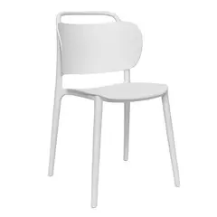 ZIYAZ - Silla De Comedor Qualy Blanco