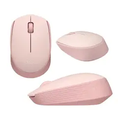 LOGITECH - Mouse Wireless Logitech M170 rosado Plug n Play Portable