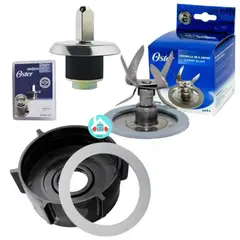 OSTER - Kit cuchilla de 6 aspas y rosca +pin acople
