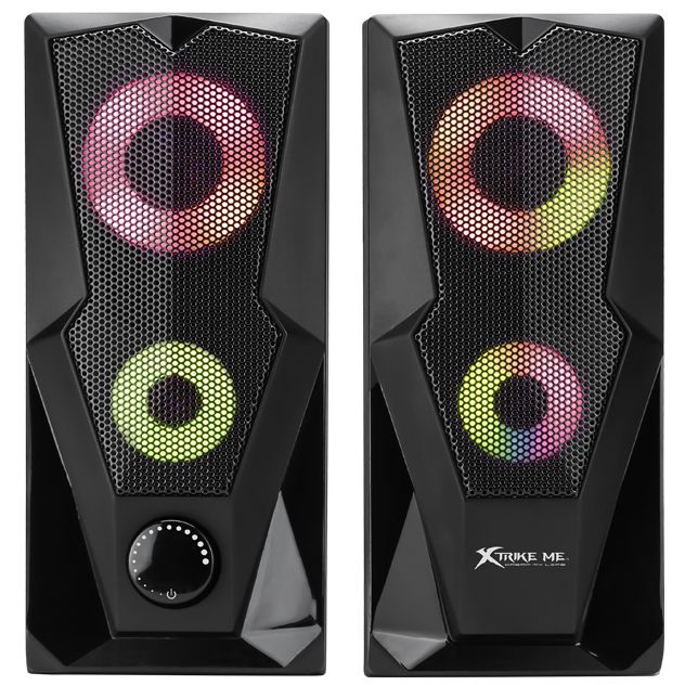 Parlantes Gamer Xtrike Me RGB SK-501