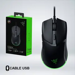 RAZER - MOUSE GAMER COBRA RGB ULTRALIGERO 8.5 KDPI 6 BOTONES