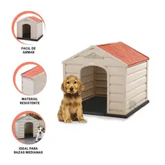 GENERICO - Casa Rimax de Perro Térmica de Tamaño Mediana