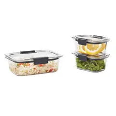 Rubbermaid - Juego de 3 Recipientes para Alimentos Rubbermaid 2025903