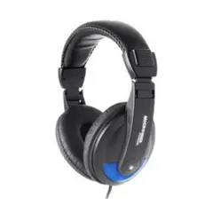 MICRONICS - Platinum DJ Mic H701 Audífono Gamer Alámbrico NegroAzul