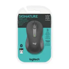 LOGITECH - Mouse Logitech Signature M650 Silent Bluetooth Zurdo Negro