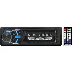 GENERICO - Autoradio 1 Din BRAX&STERN CM-1203MA Bluetooth FM MP3 USB Micro SD Control Remoto