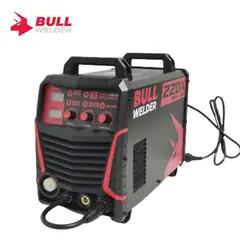 GENERICO - Soldadora Inverter 220A 2 EN 1 Mig Mag Y Electrodo Bull Welder