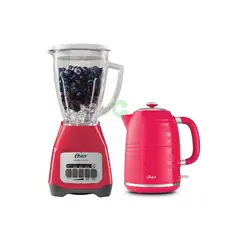 OSTER - Combo Licuadora BLSTKAG-MPB y Hervidor 1.7 L