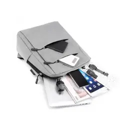 GENERICO - Mochila Urbana Porta Laptop Morral Cartuchera cable Usb