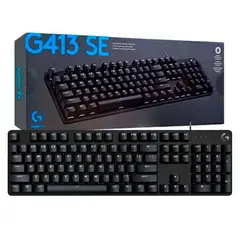 LOGITECH - G413 SE - Teclado Gaming Mecánico Switch Táctil Cable USB