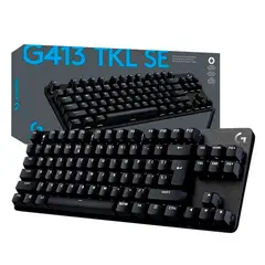 LOGITECH - G413 TKL SE - Teclado Gaming Mecánico Switch Táctil Cable USB