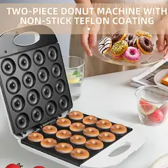 OEM - Máquina para Hacer Rosquilla Mini Donas 16 la Vez