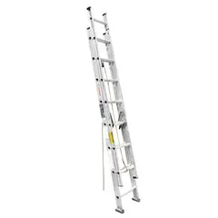 TRUPER - Escalera Telescopica 16 Peldaños capacidad de Carga 150 Kg