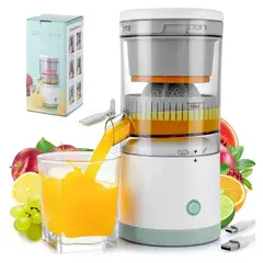 ROHS - Exprimidor de Naranja y Frutas Eléctrico Portátil y Recargable