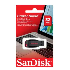 SANDISK - Memoria Flash USB SanDisk Cruzer Blade 32GB