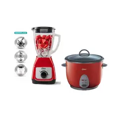 OSTER - Combo Olla Arrocera y licuadora BLSTKAGRRD