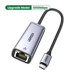 UGREEN - Adaptador de Red Ethernet rj45 a USB tipo C - - 1000 Mbps